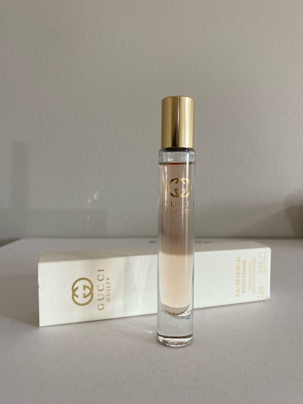 Gucci Guilty Eau de Parfum Pour Femme Rollerball Perfume for Women, 7.4 ml .25oz